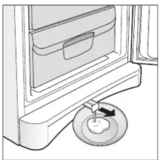 INDESIT BA 13 (NL) - Hvordan kjøleskapet avtines - 2