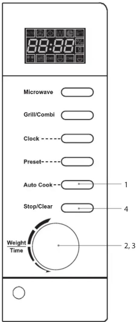 Logik L20GSS10E - Menu di cottura automatica - 2