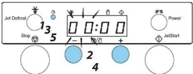 Jet Defrost Stop 13 5 -1 2 4 Power JetStart