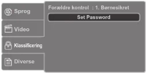 Logik L7PDT13E - Indstil adgangskode - 1