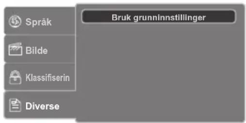 Språk Bilde Klassifiserin Diverse Bruk grunninnstillinger