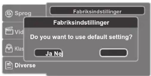 Logik L7PDT13E - Tilpasning af forskellige indstillinger - 2