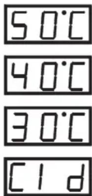 Logik L714WM12E - Valg af vandtemperatur - 2