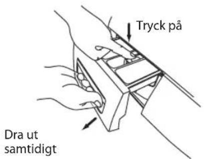 Tryck på Dra ut samtidigt
