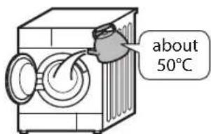 about 50°C