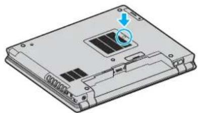 SONY Vaio VGN-BX396XP - Vyjmutí a instalace pamět'ového modulu - 1