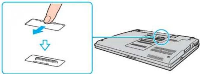 SONY Vaio VGN-SZ2XP - Připojení počítače k základnové stanici - 2