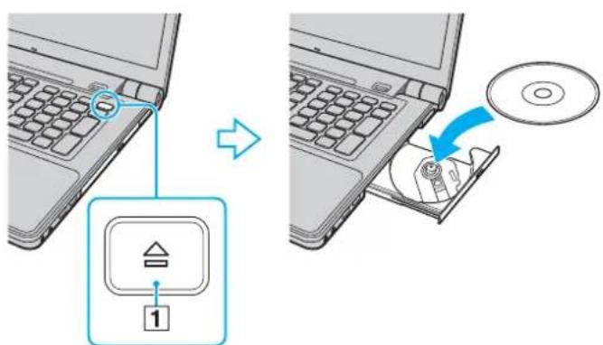 SONY Vaio VGN-AW11XU - Používání optické jednotky - 2