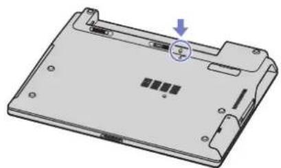 SONY Vaio VGN-S2HP - Vyjmutí a instalace paměťového modulu (řada VGN-B) - 1