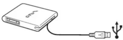 SONY Vaio VGN-S2HP - Připojení disketové mechaniky s rozhraním USB - 1
