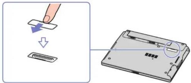 SONY Vaio VGN-S2HP - Připojení notebooku k docking station (řada VGN-B) - 3