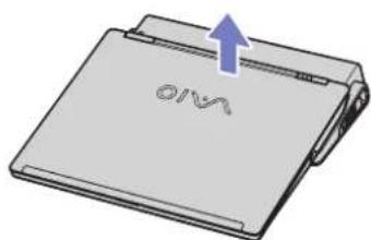 SONY Vaio VGN-S2HP - Odpojení notebooku od docking station (řada VGN-B) - 1