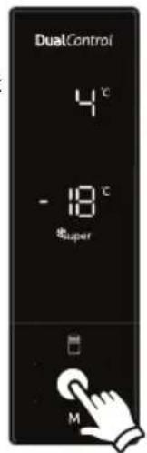 DualControl 4°C -18°C *Super M