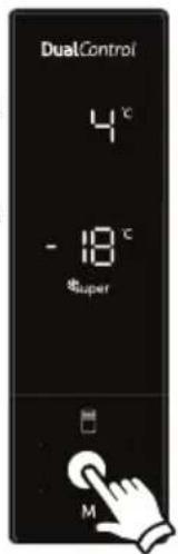 DualControl 4°C -18°C *Super M