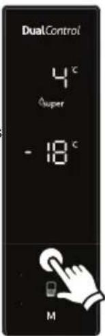 DualControl 4°C Super -18°C M