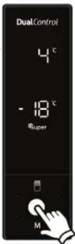 DualControl 4°C -18°C *Super M