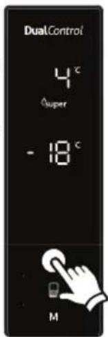 DualControl 4°C Super -18°C M
