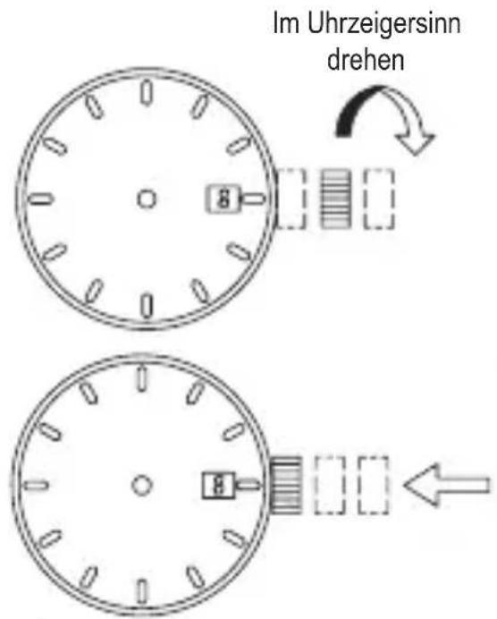 Orient Star Contemporary RE-AV0006Y - [Einstellen der Datum] - 3