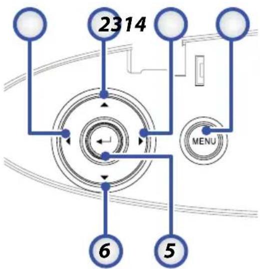OPTOMA EH503e - Control Panel - 1