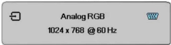 Analog RGB 1024 x 768 @ 60 Hz