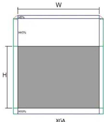 W H5% H45% H H10% XGA