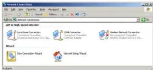 Network Connection File Edit View Favorites Link About Book Print Search Favorites Airline Network Connections Lam or high-speed connection Local Server Core Module Connected Features Database NettoView 3.0 to 6... 2394 Connectors Connected Features CIM Per Adapter Wireless Network Connection Dial connected, Connected Shack1000000000000000000000000000000000000000000000000000000000000000000000000000000000000 Mioord New Connection Wizard Network Setup Wizard