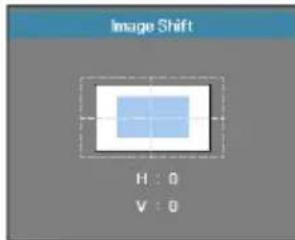 Image Shift H : 0 V : 0