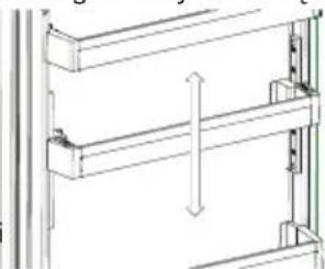 SHARP SJ-BA11IEXI1 - Adapti-Lift durelių lentyna - 2