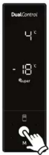 DualControl 4°C -18°C *Super M