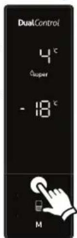 DualControl 4°C Super -18°C M