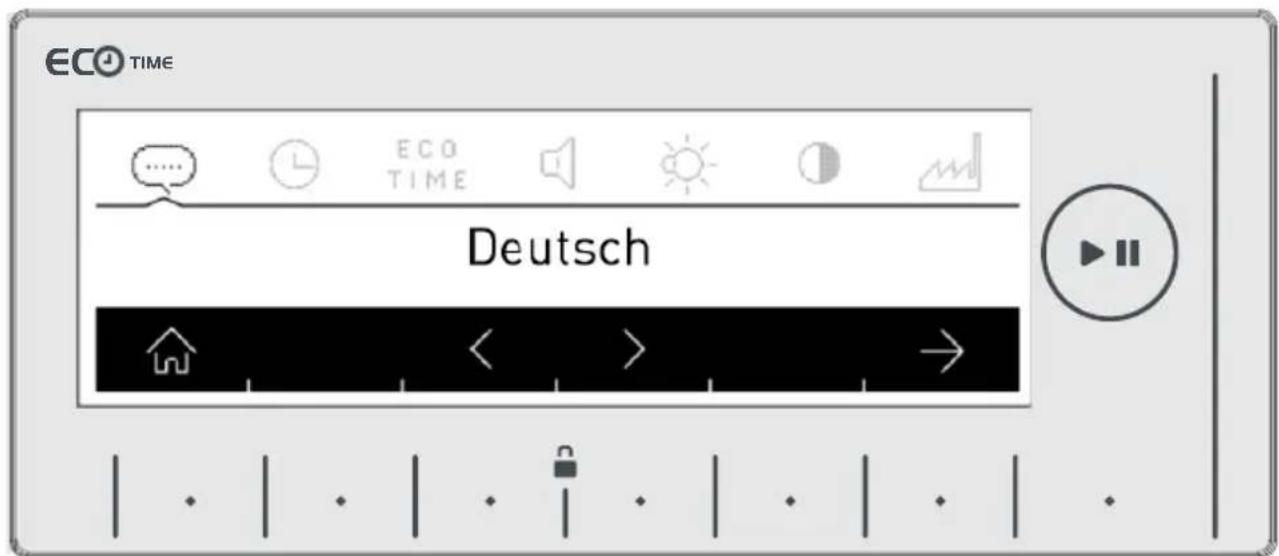 ECO TIME Deutsch < > →