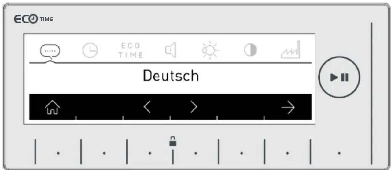 ECO TIME Deutsch < > →