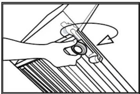 GRUNDIG GWN 21210 X - \*Adjusting the stands - 2