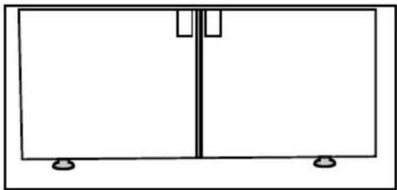 GRUNDIG GWN 21210 X - \*Adjusting the stands - 1