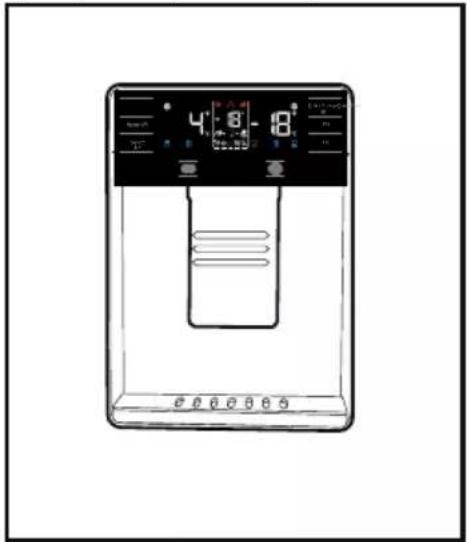 GRUNDIG GWN 21210 X - Διανομέας νερού στην πόρτα (σε ορισμένα μοντέλα) - 1