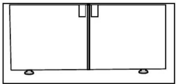 GRUNDIG GWN 21210 X - 3.3\* Ajustar os pés - 1