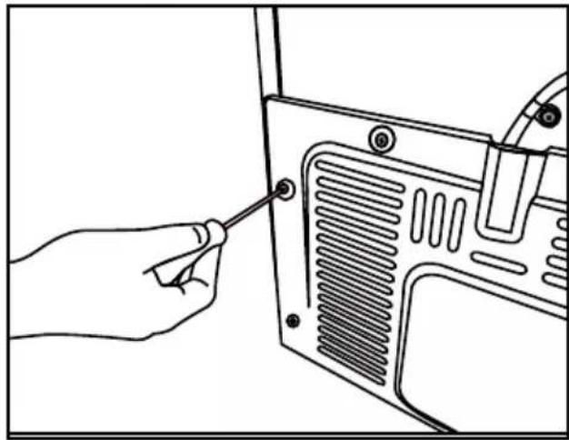 GRUNDIG GWN 21210 X - Τοποθέτηση των πλαστικών αποστατών - 1