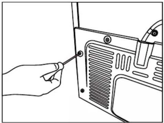 GRUNDIG GWN 21210 X - Installera plastklämmorna - 1