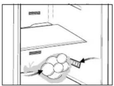 GRUNDIG GWN 21210 X - Recommendations about the fresh food compartment - 2