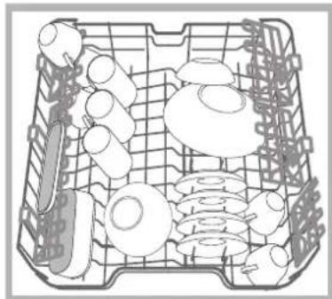 HOTPOINT LFF 8M121 C EU - Cesto superior - 1