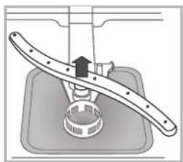 HOTPOINT LFF 8M121 C EU - Limpiar los rociadores - 2