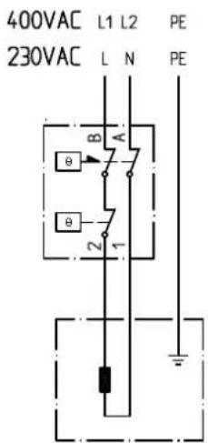 Nibe Eminent 35 R - Electrical circuit diagram - 1