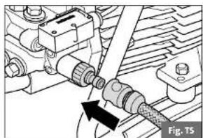 Kränzle HD 7/122 - Check the water inlet sieve for damage. Do not operate the high-pressure cleaner without or with a damaged filter. - 1