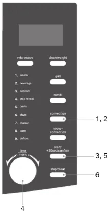 KENWOOD K30CSS10E - konveksjonkoking (med forvarming) - 4