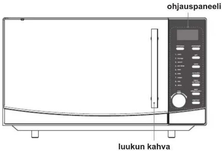 ohjauspaneeli luukun kahva