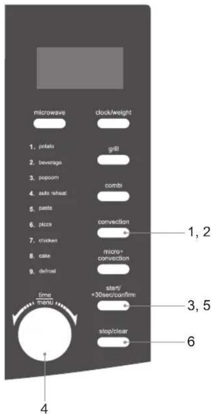 KENWOOD K30CSS10E - kypsennys kiertoilmalla (esilämmityksellä) - 4