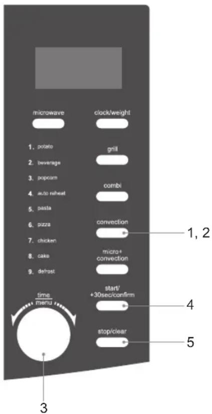 KENWOOD K30CSS10E - konveksjonkoking (uten forvarming) - 3