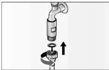 GAGGENAU RF461301 - Installing water filter - 3
