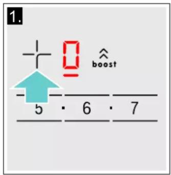 1. + - 0 ↑ boost 5 · 6 · 7