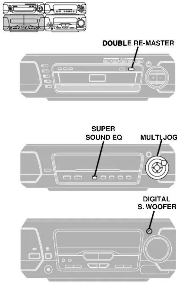 DOUBLE RE-MASTER SUPER SOUND EQ MULTI JOG DIGITAL S. WOOFER
